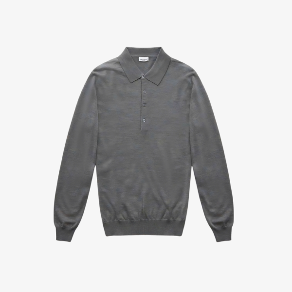 Long Sleeve Polo Shirt